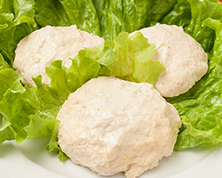 Котлета домашняя из  курицы на пару 1 шт.